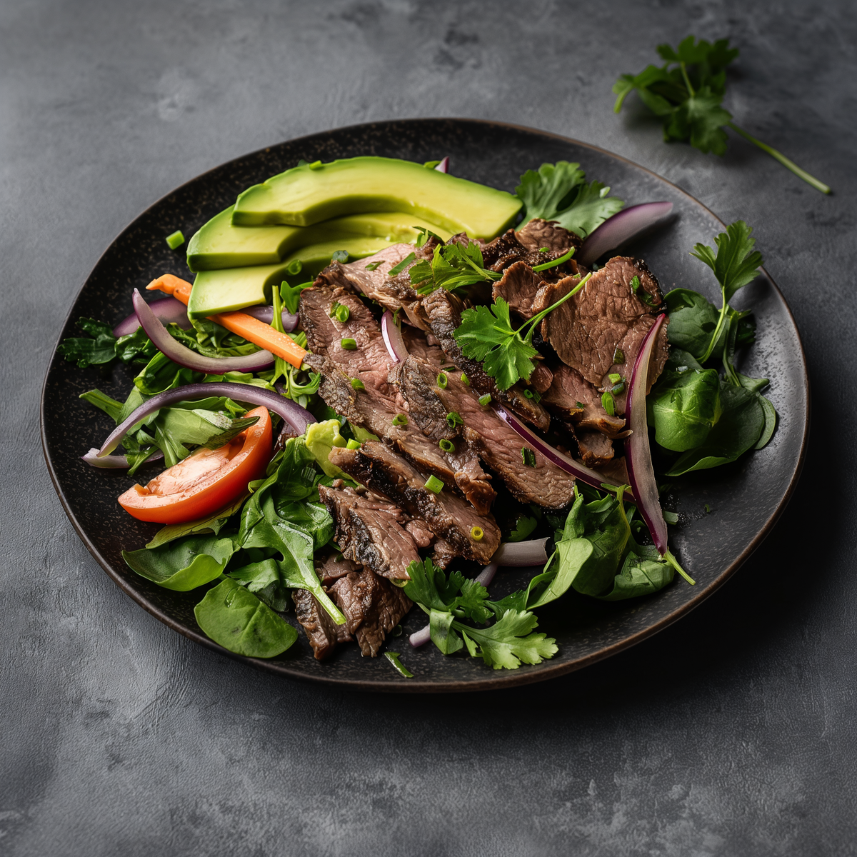 Halal Thai Beef Salad with Avocado Recipe – High-Protein, Healthy Eating