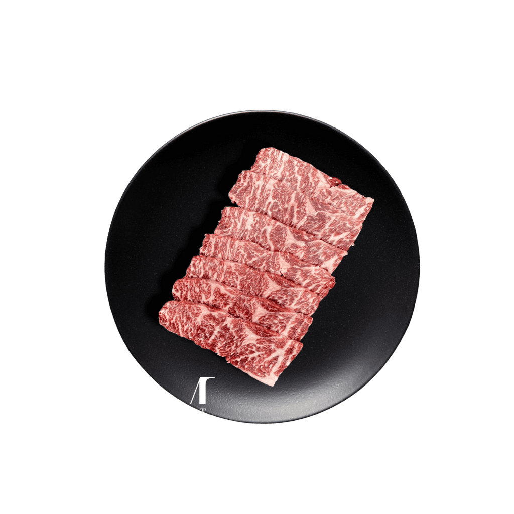 Wagyu Beef Yakiniku Mb7+ at $28.9 only from Adam's Meat, Wagyu Beef Yakiniku MB7+ Premium Yakiniku Beef Authentic Japanese Wagyu Marbling Score 7+ Grilling Perfection