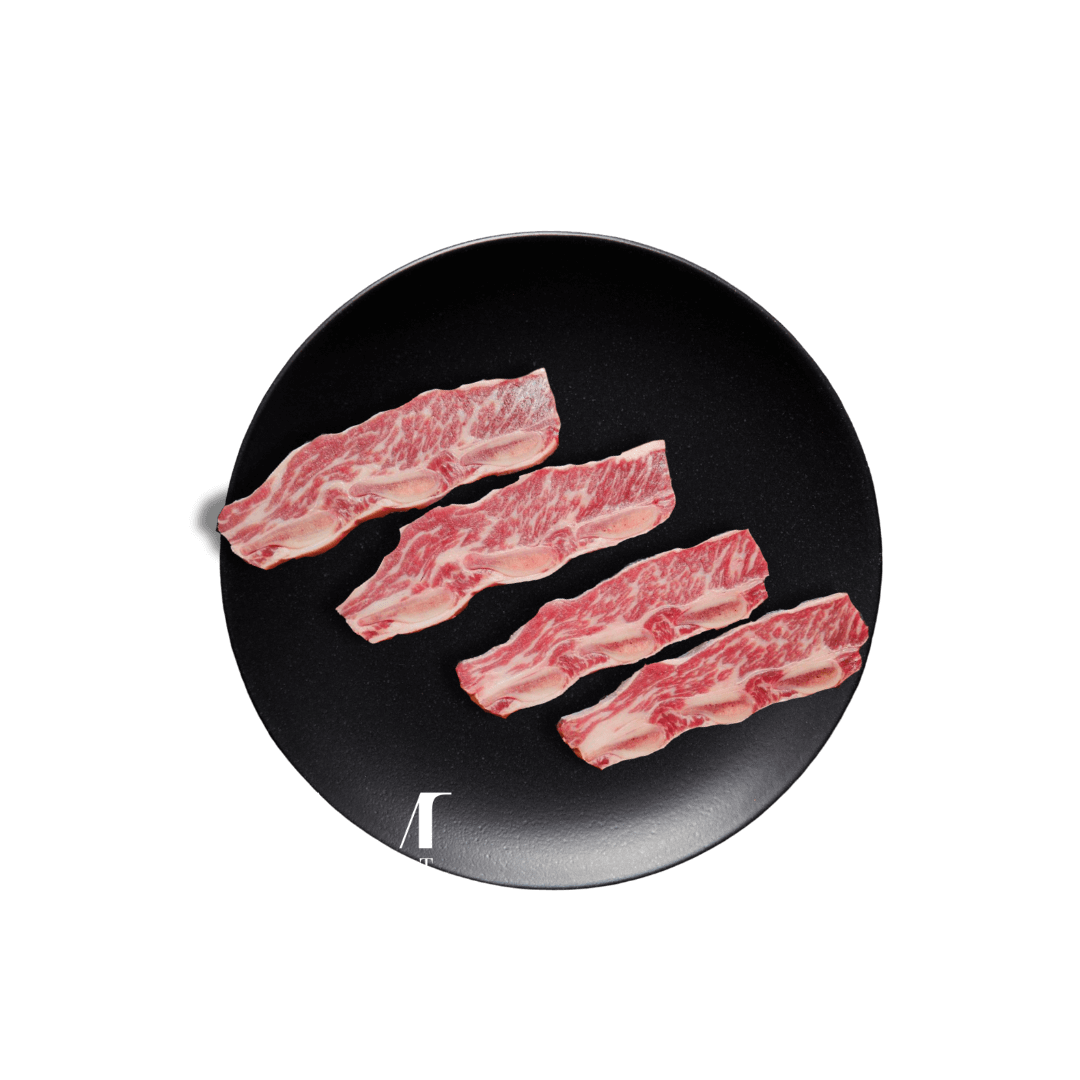 200 Days Grain-fed Black Angus Beef Ribs Galbi - Gourmet Beef Ribs