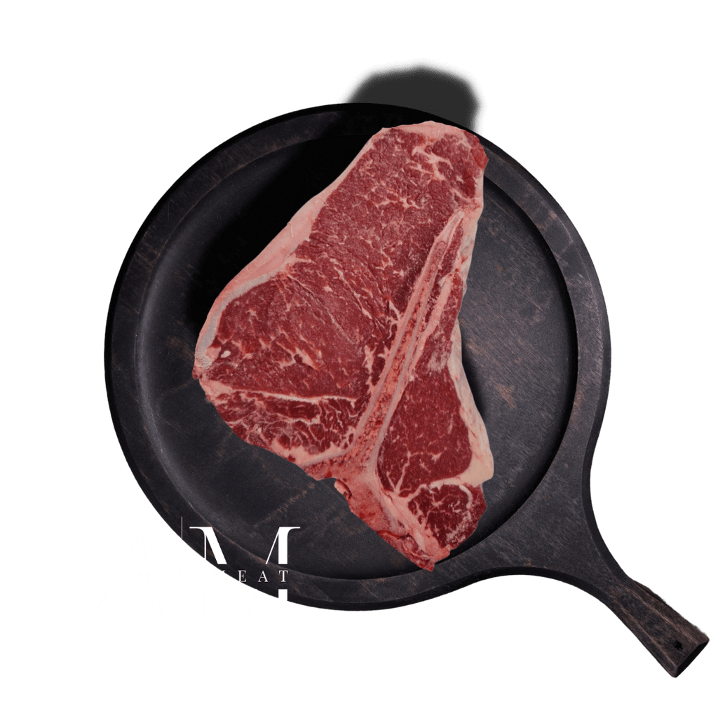 Chilled Black Angus T-Bone Steak (Mb3) at $45.9 only from Adam's Meat