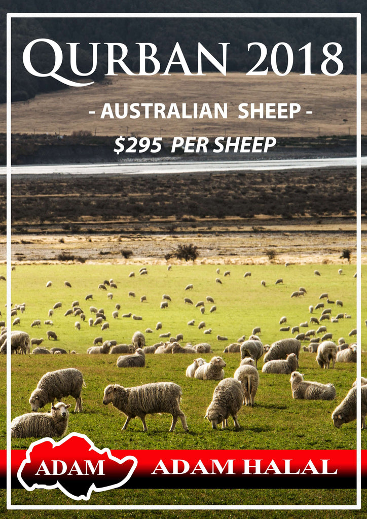 Singapore Sheep Qurban 2018 (Air-freight) at $0 only from Adam's Meat